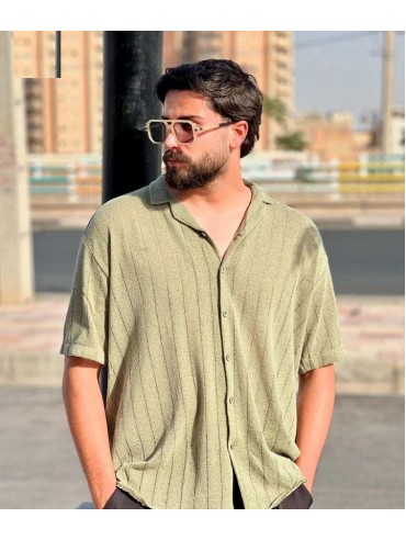 پیراهن کنفی پارچه سوزنی کد 2785